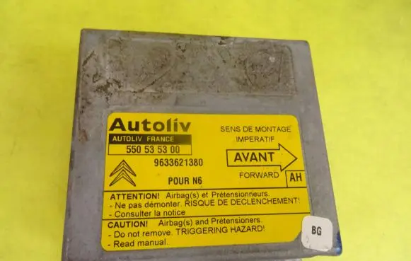 Citroen Xsara Picasso Airbag control unit/module 550535300 9633621380