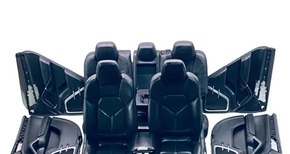 Porsche Cayenne (92A) Seat and door cards trim set 95852277610 95852237501 95852237615