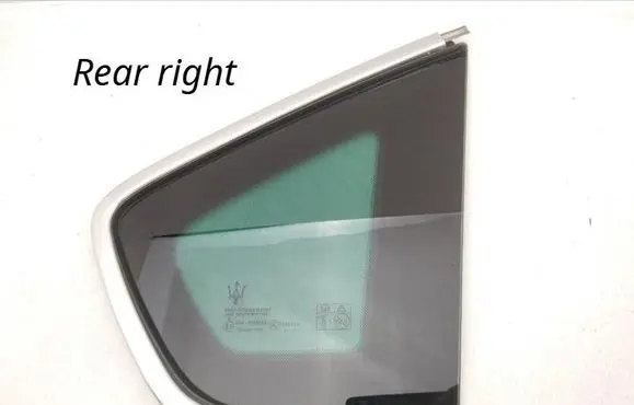 Maserati Levante Rear door window/glass frame 670101060