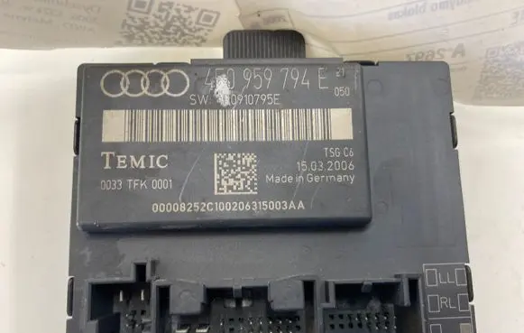 Audi A6 S6 C6 4F Door control unit/module 4F0959794E