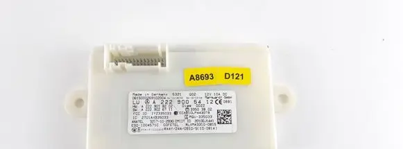 Mercedes-Benz C W205 Keyless (KESSY) go control unit/module A2229005412 A2229018202 A2229026711