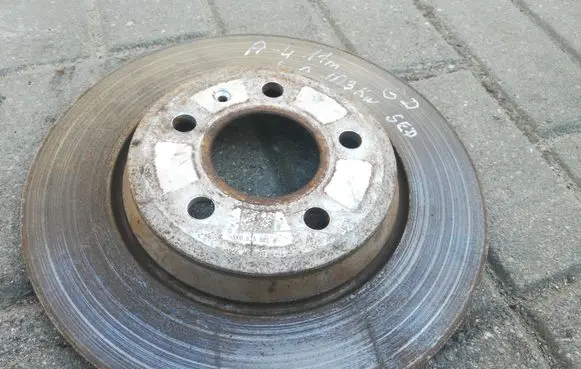 Audi A4 S4 B8 8K Rear brake disc