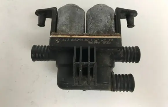 Coolant heater control valve