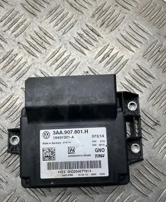 Volkswagen PASSAT CC Hand brake control module 3AA907801H 18491001A GN02045779