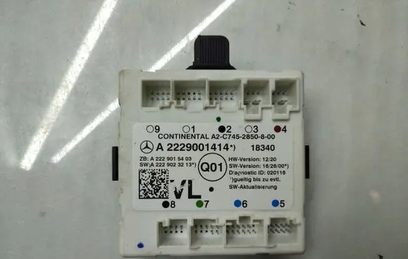 Mercedes-Benz GLC X253 C253 Door control unit/module A2229001414