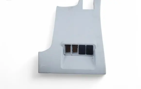 Dashboard lower bottom trim panel