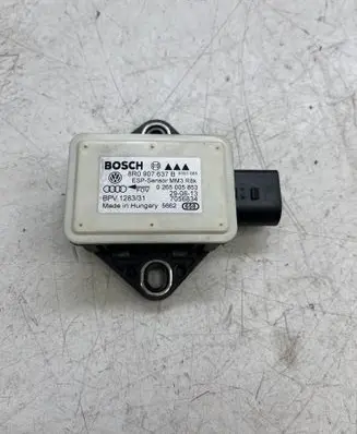 Audi A4 S4 B8 8K ESP acceleration yaw rate sensor 8R0907637B