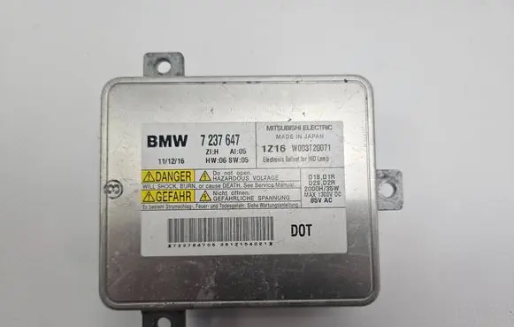 BMW 3 F30 F35 F31 Headlight ballast module Xenon 7237647
