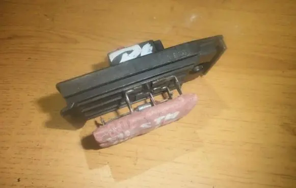 Heater blower motor/fan resistor