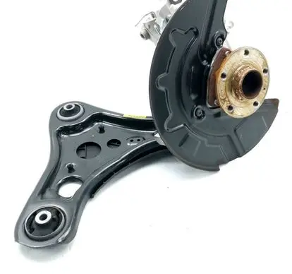 Front wheel hub spindle knuckle