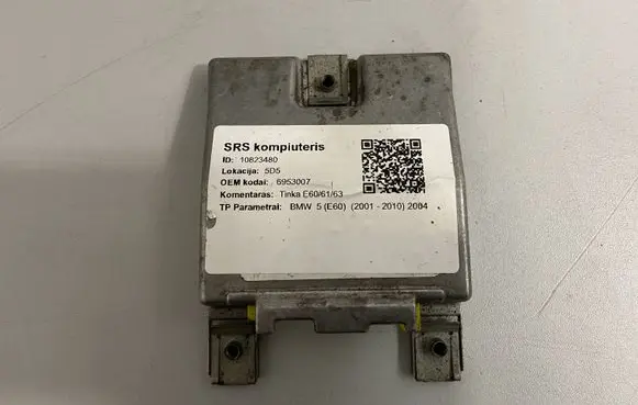BMW 5 E60 E61 Airbag control unit/module 6953007