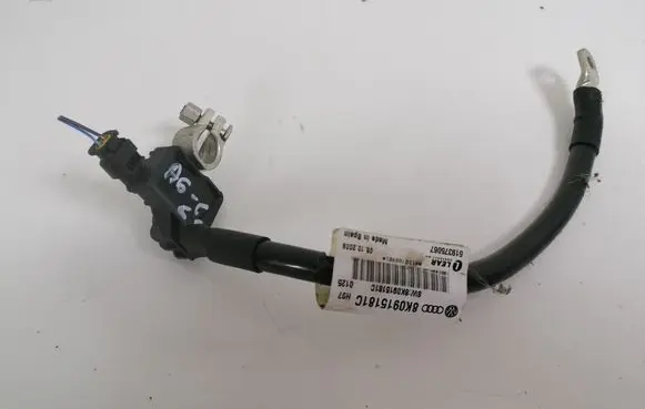 Audi A6 S6 C6 4F Negative earth cable (battery) 8K0915181C