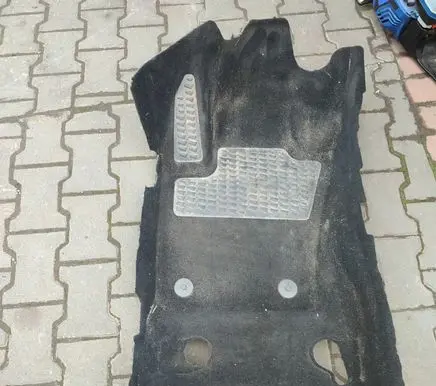 Fiat 500X Front floor carpet liner 07356249810 36051B166 P07356249810