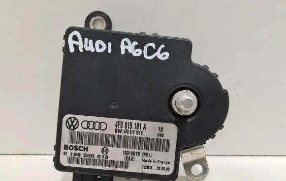 Audi A6 S6 C6 4F Power management control unit 4F0915181A 4F0910181E 0199000013