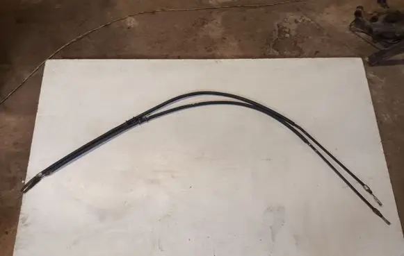 Audi 80 90 S2 B4 Hand brake release cable 