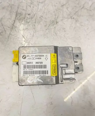 BMW 7 E65 E66 Airbag control unit/module 6970894 28027629 E2010529