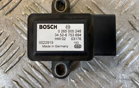 BMW X5 E53 ESP acceleration yaw rate sensor 6753694 0265005248 0022915