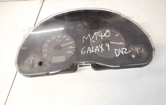 Volkswagen Sharan Speedometer (instrument cluster) 7m0919861r 95vw-10849-nc