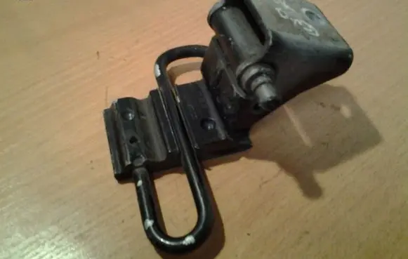 Audi A8 S8 D3 4E Rear door lower hinge 8E0833412