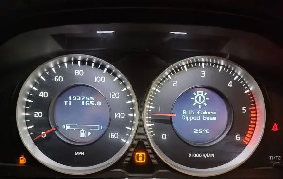 Volvo V60 Speedometer (instrument cluster) 31343328AA 36001839 69799580U