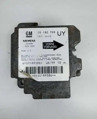 Opel Astra G Airbag control unit/module 09180799 5WK42905 1923594