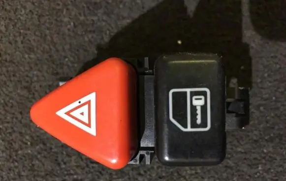 Mercedes-Benz A W168 Hazard light switch
