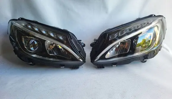 Mercedes-Benz C W205 Headlights/headlamps set A2059062504 A2059062604