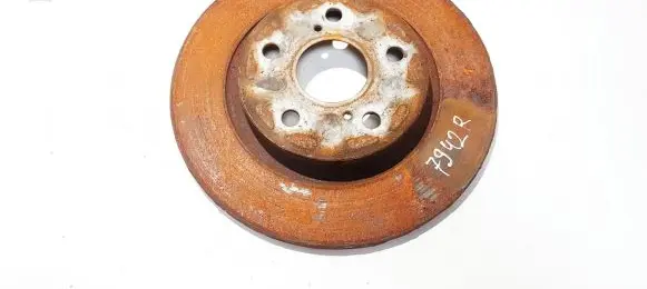 Toyota Avensis T270 Rear brake disc neventiliuojamas