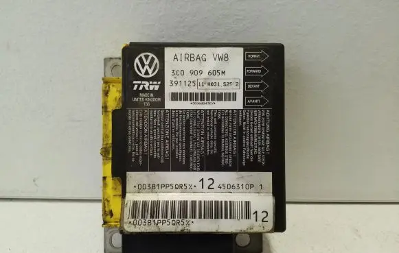 Volkswagen PASSAT B6 Airbag control unit/module 3C0909605M