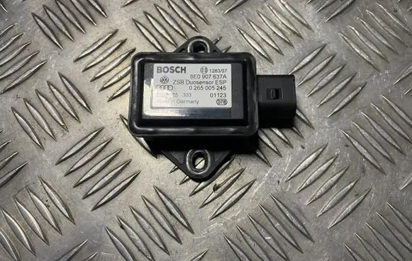 Audi A6 S6 C5 4B ESP acceleration yaw rate sensor 8E0907637A 0265005245 0008585