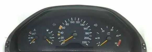 Mercedes-Benz E W210 Speedometer (instrument cluster) 2105401248