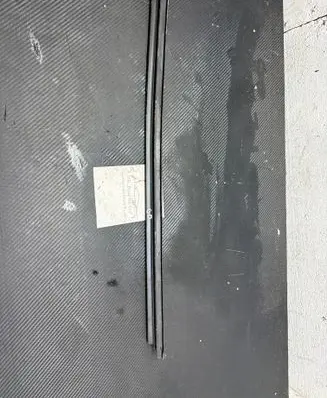 Opel Meriva A Rear door glass trim molding 13127032