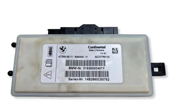 BMW 4 F32 F33 Airbag control unit/module 9350004