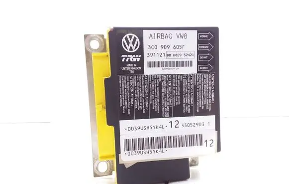 Volkswagen PASSAT B6 Airbag control unit/module 3C0909605F 391121