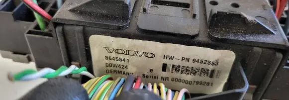 Volvo S80 Comfort/convenience module 8645541 9452553 00W424
