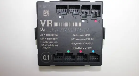 Mercedes-Benz E W212 Door control unit/module A2129004502