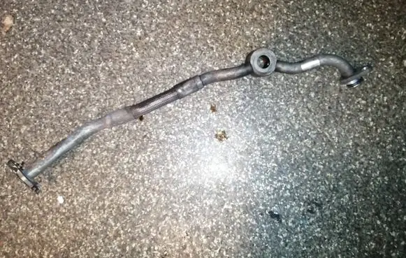 Fiat 500L Turbo turbocharger oiling pipe/hose