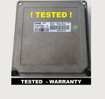 Citroen C3 Gearbox control unit/module S118475201B 9653130980 9640922780