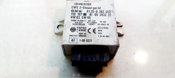 BMW 5 E39 Immobilizer control unit/module 61358382452 05393231
