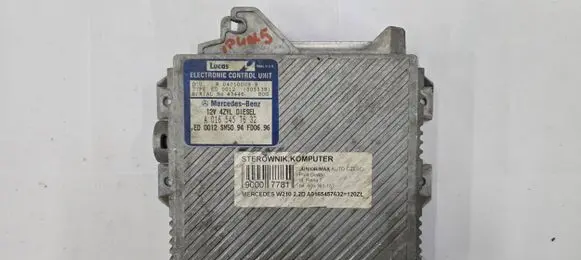 Mercedes-Benz C W202 Engine control unit/module A0165457632 80553B R04010009B