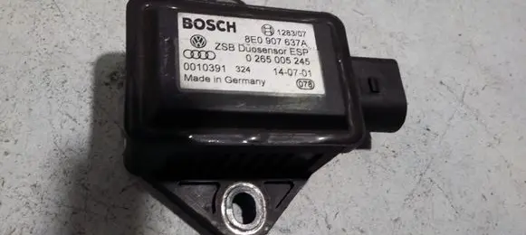 Volkswagen PASSAT B5 ESP acceleration yaw rate sensor 8E0907637A 0265005245