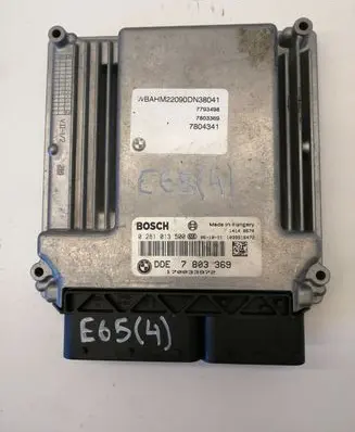 BMW 7 E65 E66 Engine control unit/module 7803369 0281013500
