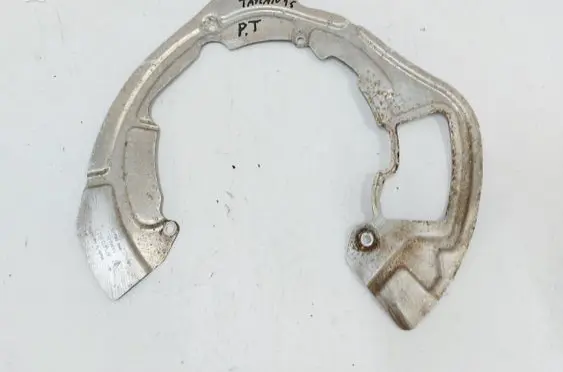 Porsche Taycan 9J1 Rear brake disc plate dust cover 971615612E