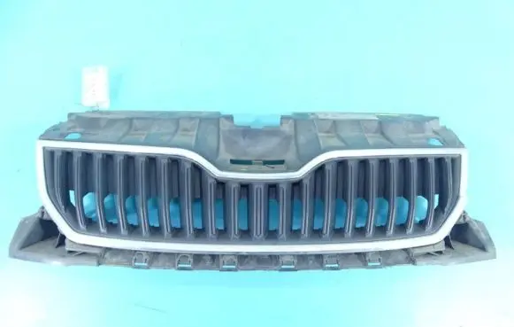 Skoda Fabia Mk3 (NJ) Front bumper upper radiator grill 6V0853653 IMPRK1336032