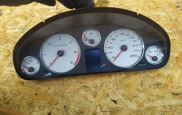 Peugeot 407 Speedometer (instrument cluster) QQQQQ