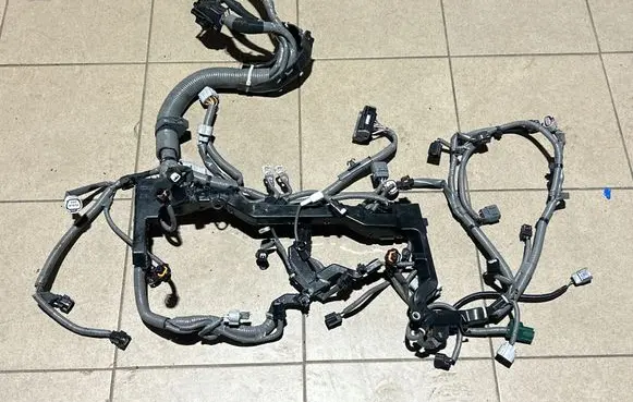 Engine installation wiring loom