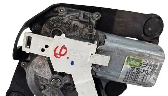 Citroen C3 Rear window wiper motor 9683382380