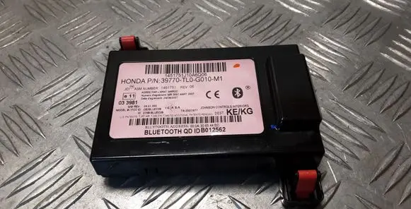 Honda Accord Bluetooth control unit module 39770TL0G010M1 39770TL0