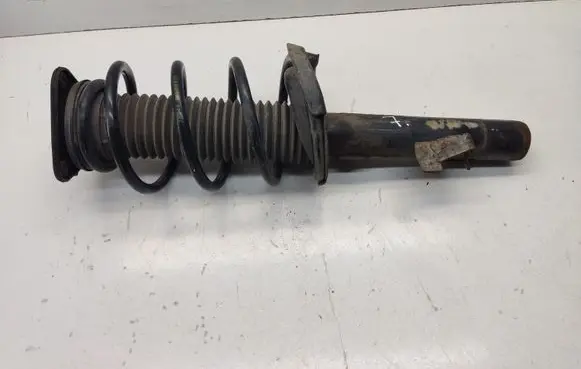 Front shock absorber with coil spring