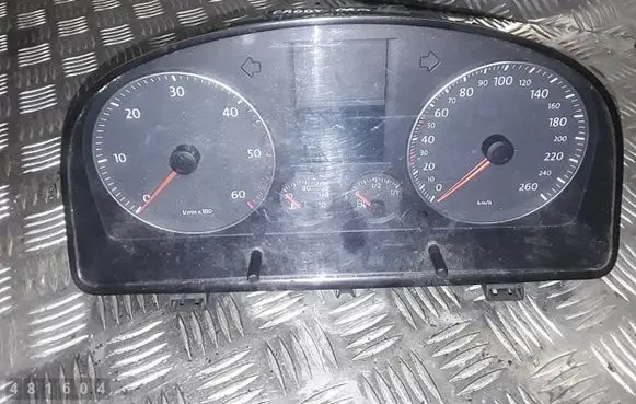 Volkswagen Caddy Speedometer (instrument cluster) 1T0920863A